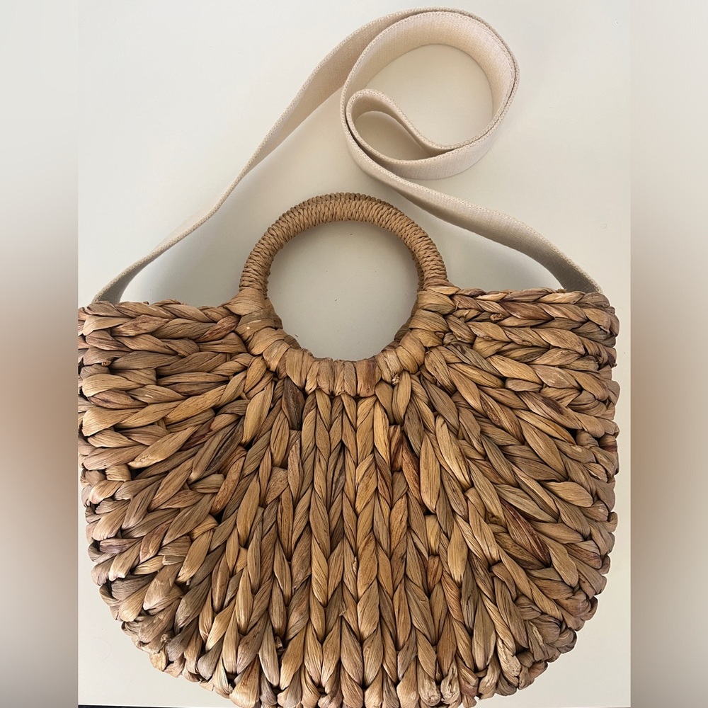 GAP Tan Woven Tote Bag